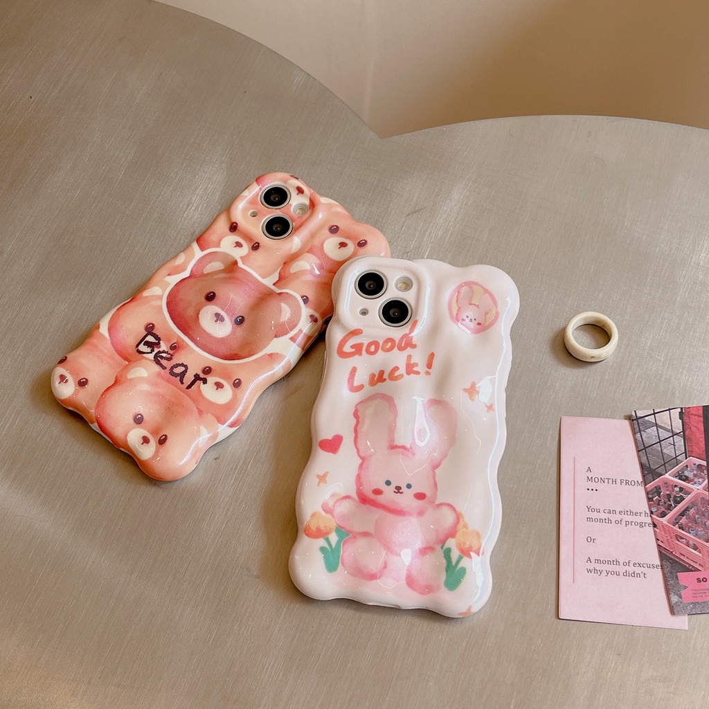 Ốp Điện Thoại TPU Chống Sốc Họa Tiết Hoạt Hình Cho IPhone 14 13 12 11 Pro Max