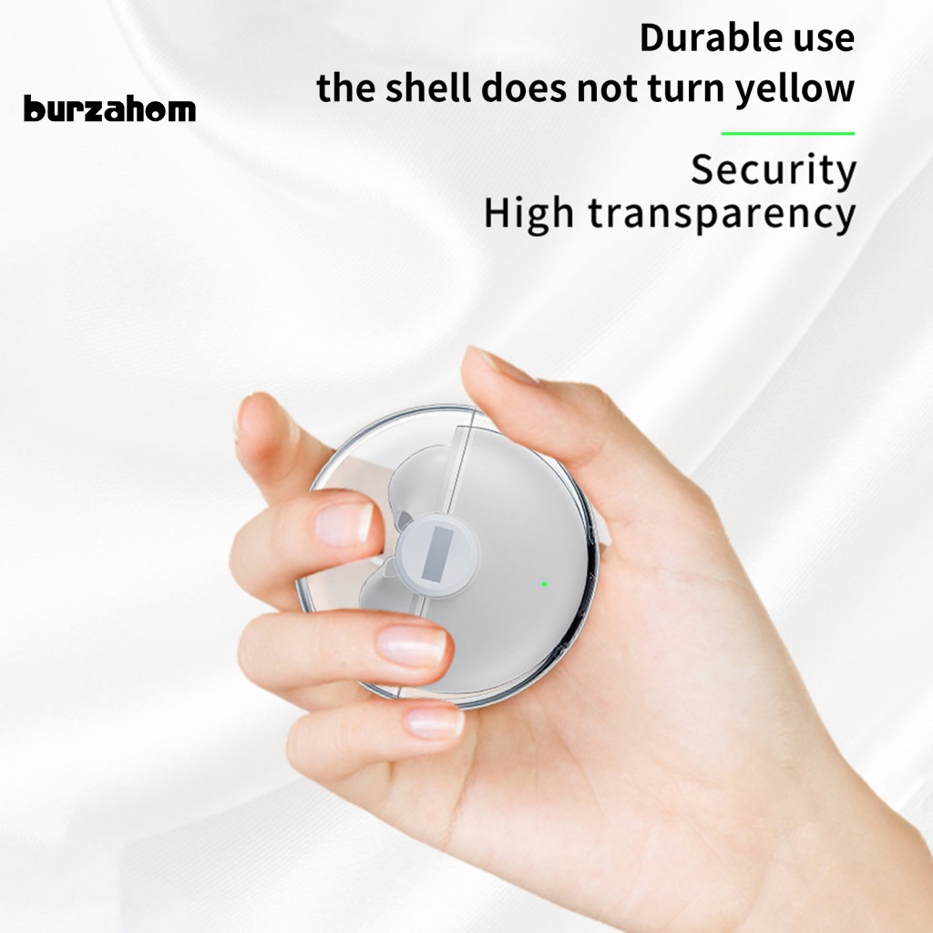 Vỏ Bảo Vệ Hộp Sạc Tai Nghe Bluetooth Lenovo LP80 Trong Suốt Chống Rơi Kèm Móc Tiện Dụng