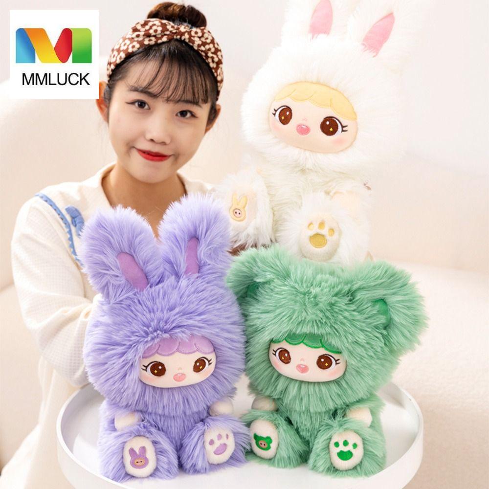 Thỏ Nhồi Bông Dài Đáng Yêu Trang Trí Nhà Cửa