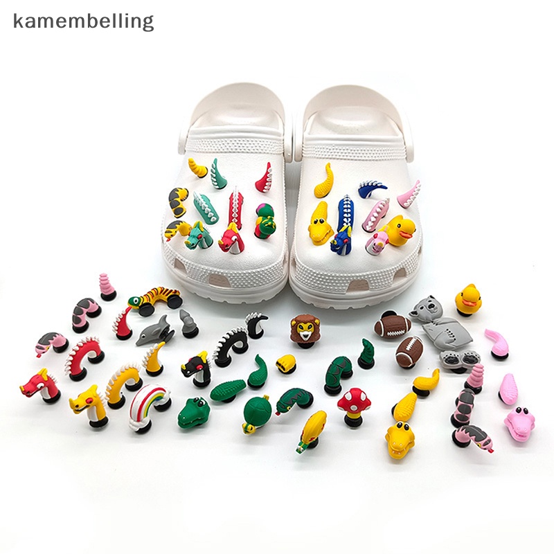 Phụ Kiện Khóa Giày kamembelling Hình Động Vật 3D Dễ Thương