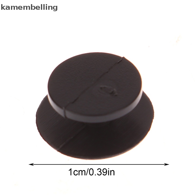 Set 100 Nút Nhựa Màu Đen Trong Suốt Làm Giày