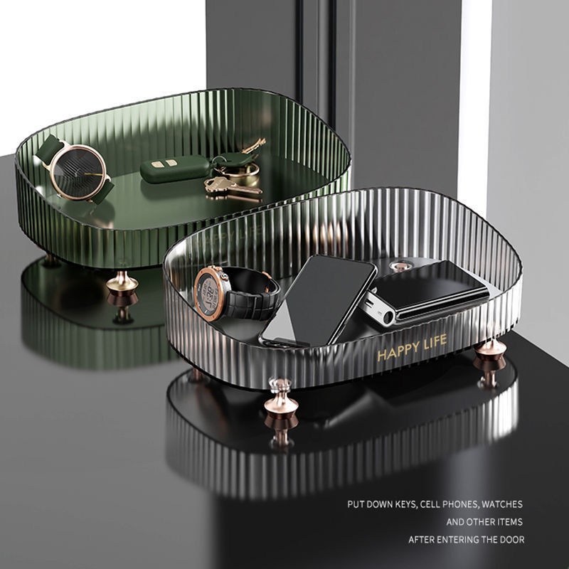 Khay Đựng Nước Hoa / Chìa Khóa Lối Vào Sang Trọng Phong Cách Bắc Âu