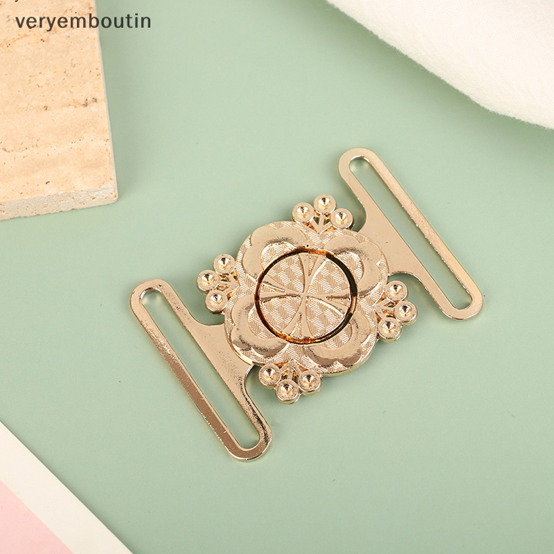 Set 1 Khóa Tròn Bằng Kim Loại 30 / 35 / 40mm Trang Trí Thắt Lưng Ba Lô