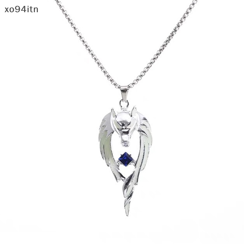 Vòng cổ Mặt Hình Sói Phát Sáng Thời Trang Cho Nam
