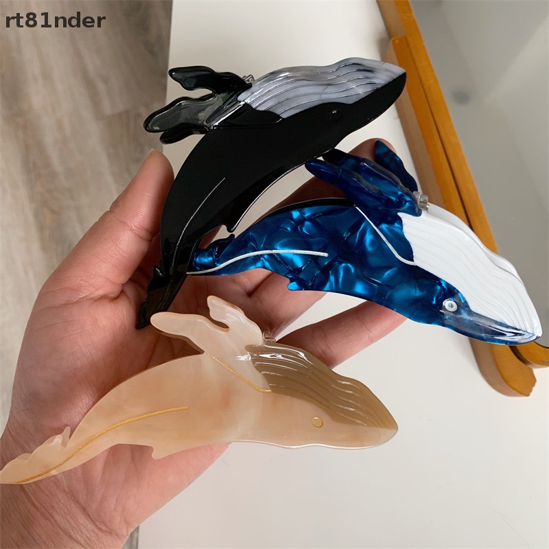 1 Kẹp Tóc Hình Cá Voi Dễ Thương Cho Nữ