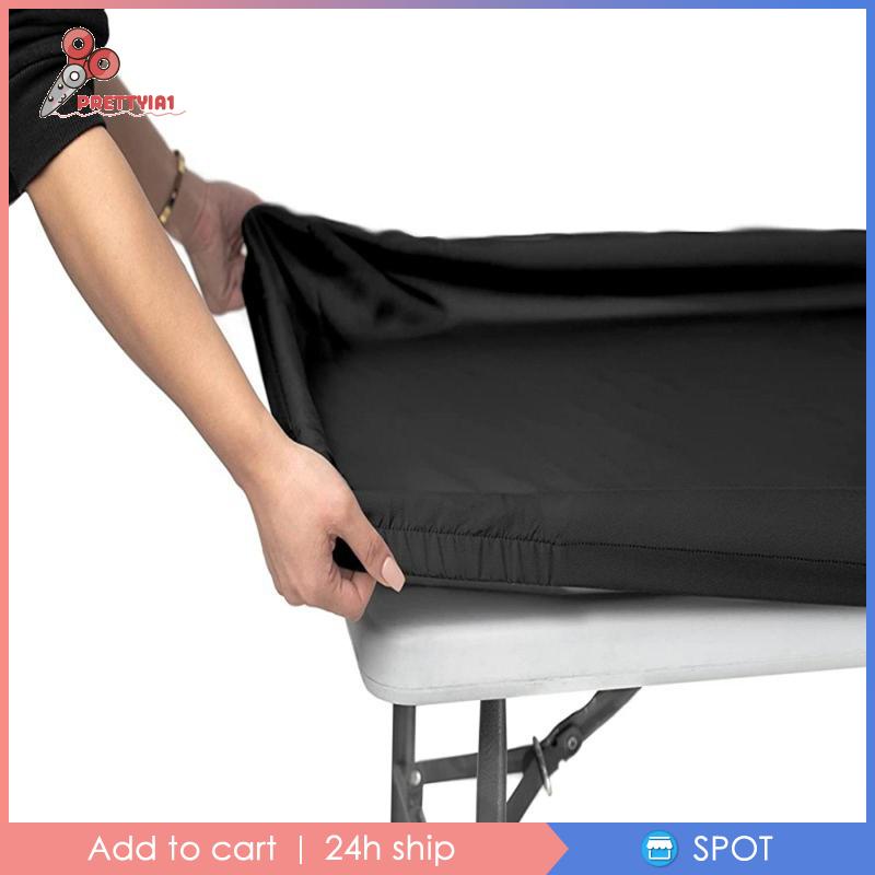 Khăn Trải Bàn Vừa Vặn Hình Chữ Nhật Prettyia1 Dùng Trong Nhà / Ngoài Trời