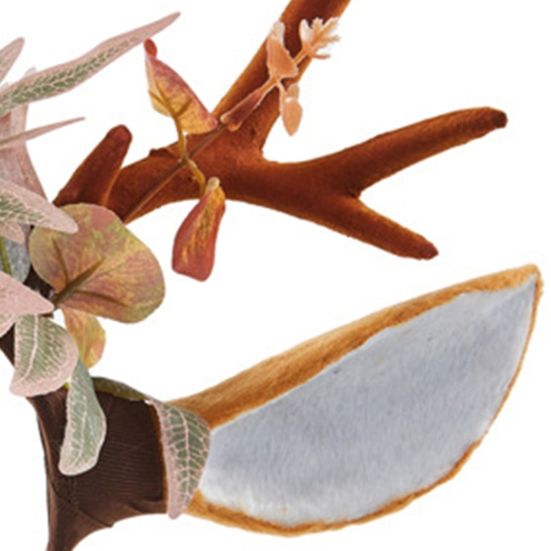 Băng Đô Cài Tóc Hình Sừng Hươu Cho Dịp Halloween