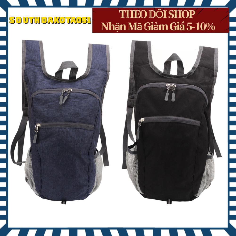 Southdakota051 Ba lô có thể đóng gói nhẹ đi bộ đường dài chống nước Thể thao ngoài trời gập lại