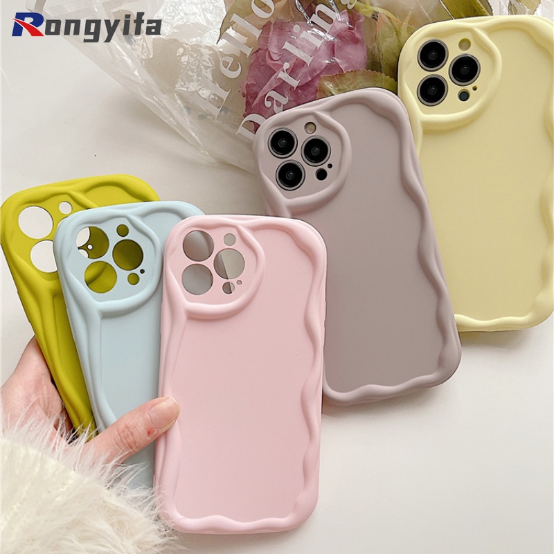 Ốp Điện Thoại TPU Mềm Màu Kẹo Macaron Dễ Thương Cho Xiaomi 13 12T 12T Pro 5G Mi 11 Lite Poco M3 Pro X3 GT F4 F3 F2 Pro