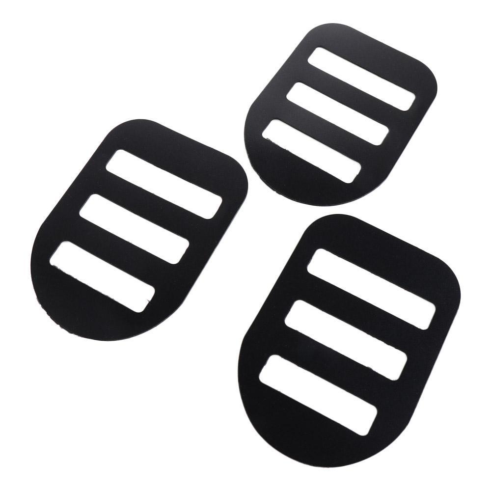 Set 3 Kẹp Cố Định Khăn Choàng Cổ 26Eddie Hình Vuông Chất Liệu PE Đơn Giản