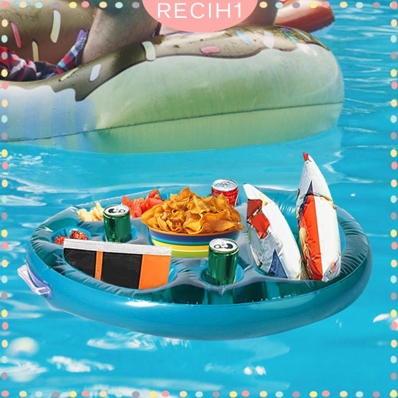 Giá Đỡ Cốc Nước Nóng / Thức Ăn Bơm Hơi Tiện Dụng Cho Hồ Bơi