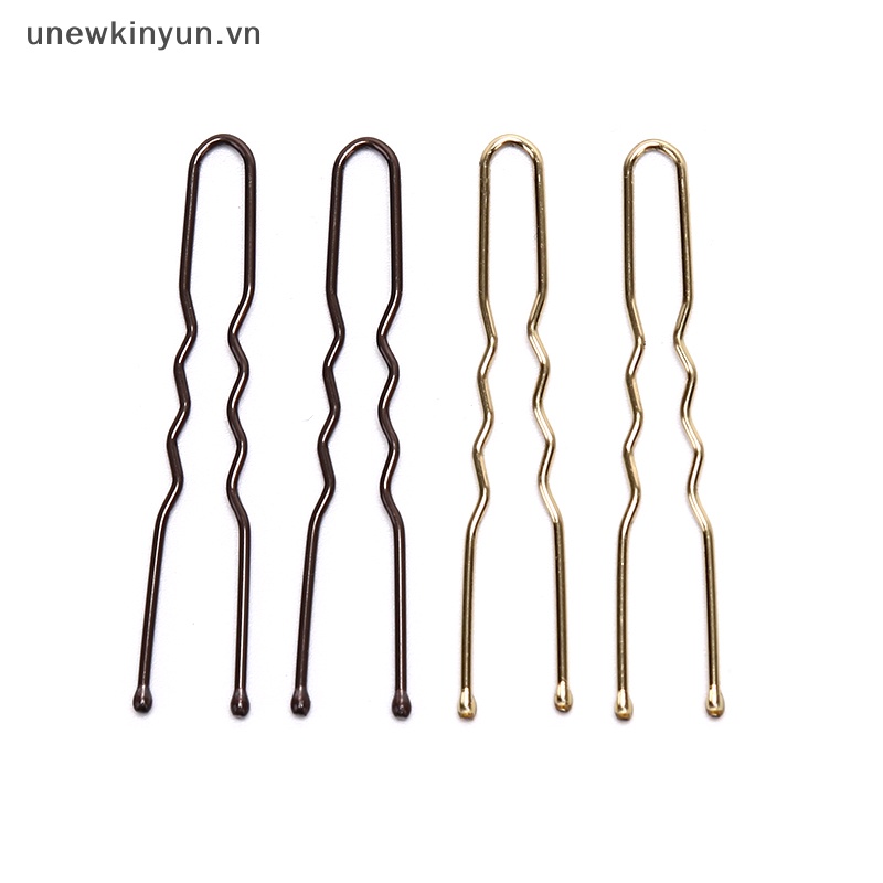 Set 20 Kẹp Tóc Kim Loại Hình Chữ U Thời Trang Cho Nữ