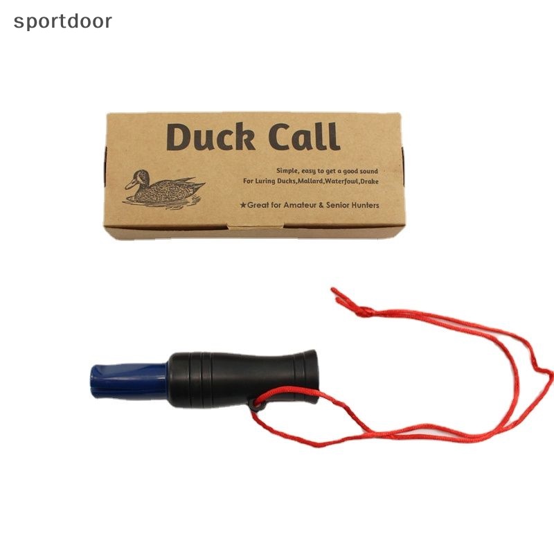 [sportoutdoor] Còi Nhựa Hình Vịt Hung Hoang Dã Gọi Điện Thoại Đuôi Vịt Hoang Dã [out]