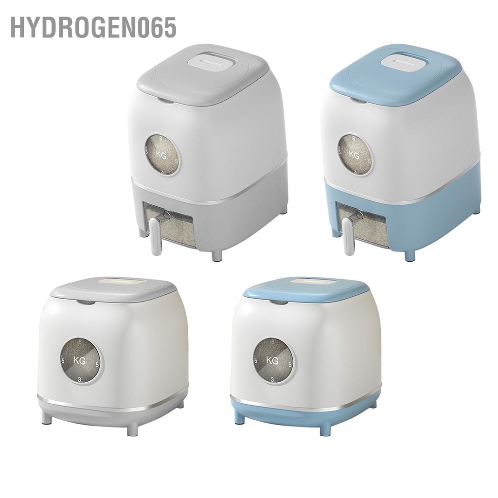 Hydrogen065 Thùng đựng gạo kín hơi nhà bếp Hộp hạt