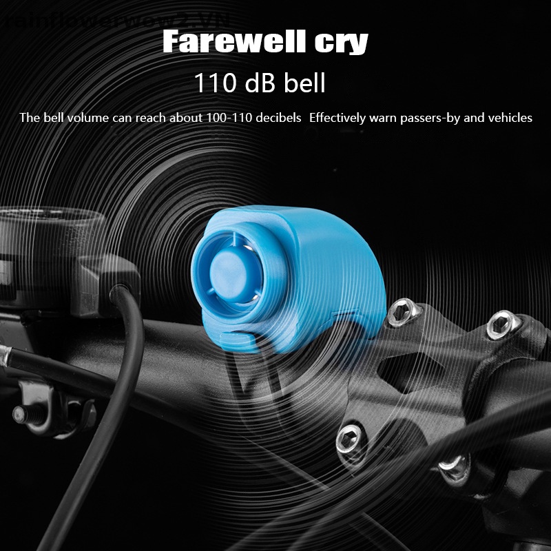 Còi Điện Tử Cảnh Báo An Toàn Cho Xe Đạp 100-110 db