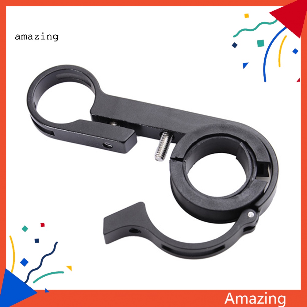 Giá Đỡ Đèn Pin Hai Ống Nối Dài Gắn Phía Trước Xe Đạp