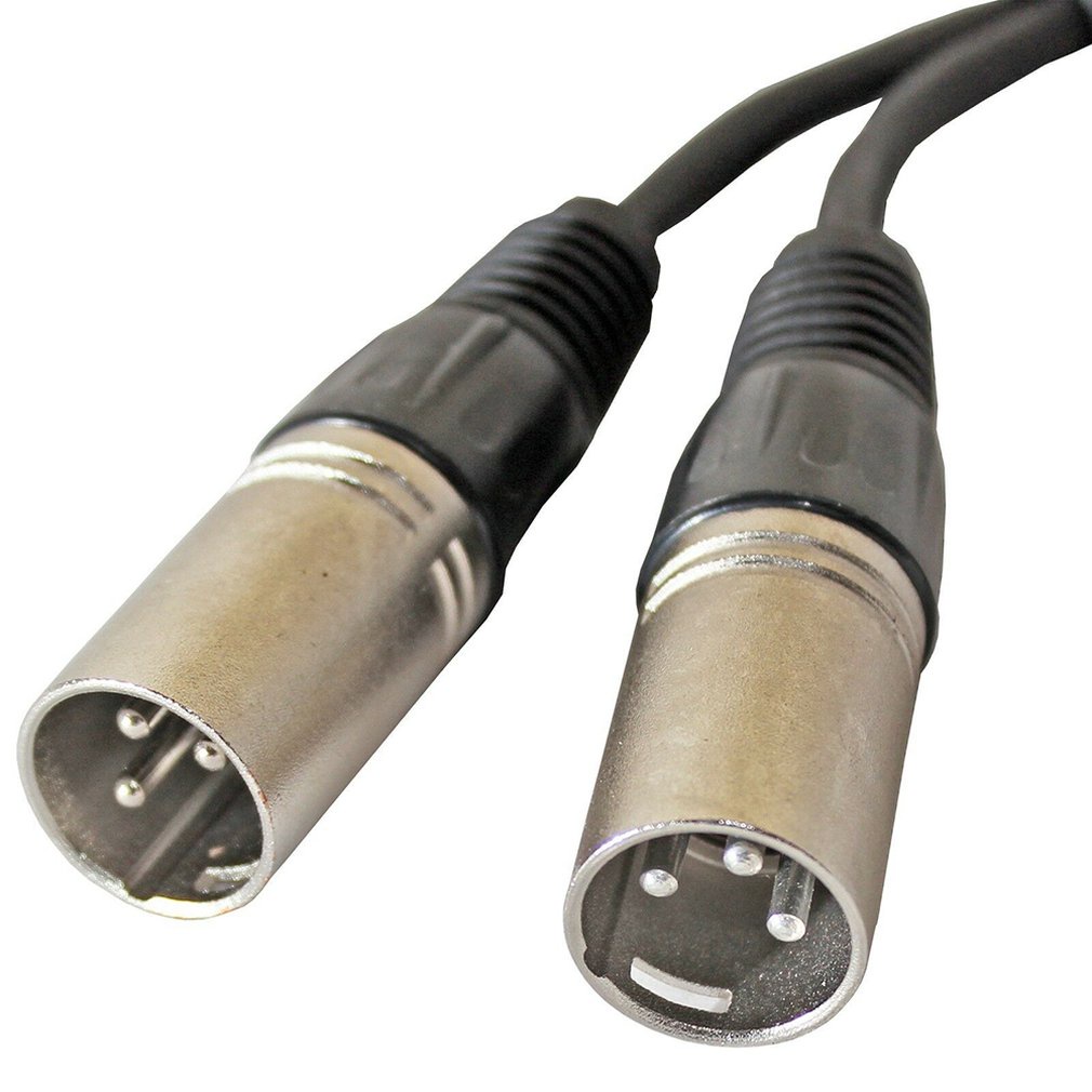 Durable Useful 1Ft Super Long Flexible Xlrs Pin 1 Female To Dual 2 Male Microphone Cable Audio Adaptor Cord [Q/11]