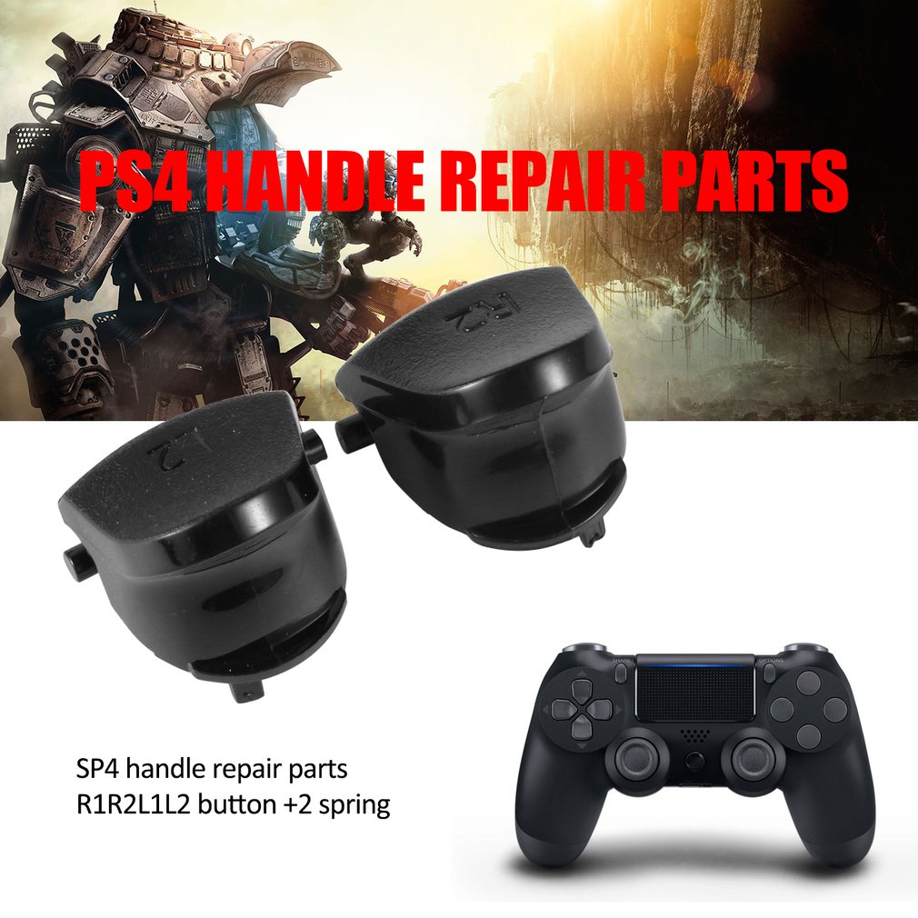 6 Pcs Gamepad Repair Parts Replaceons R1 L1 R2 L2 For Dualshock 4 Ps4 Controller Electronic Accessories [Q/9]