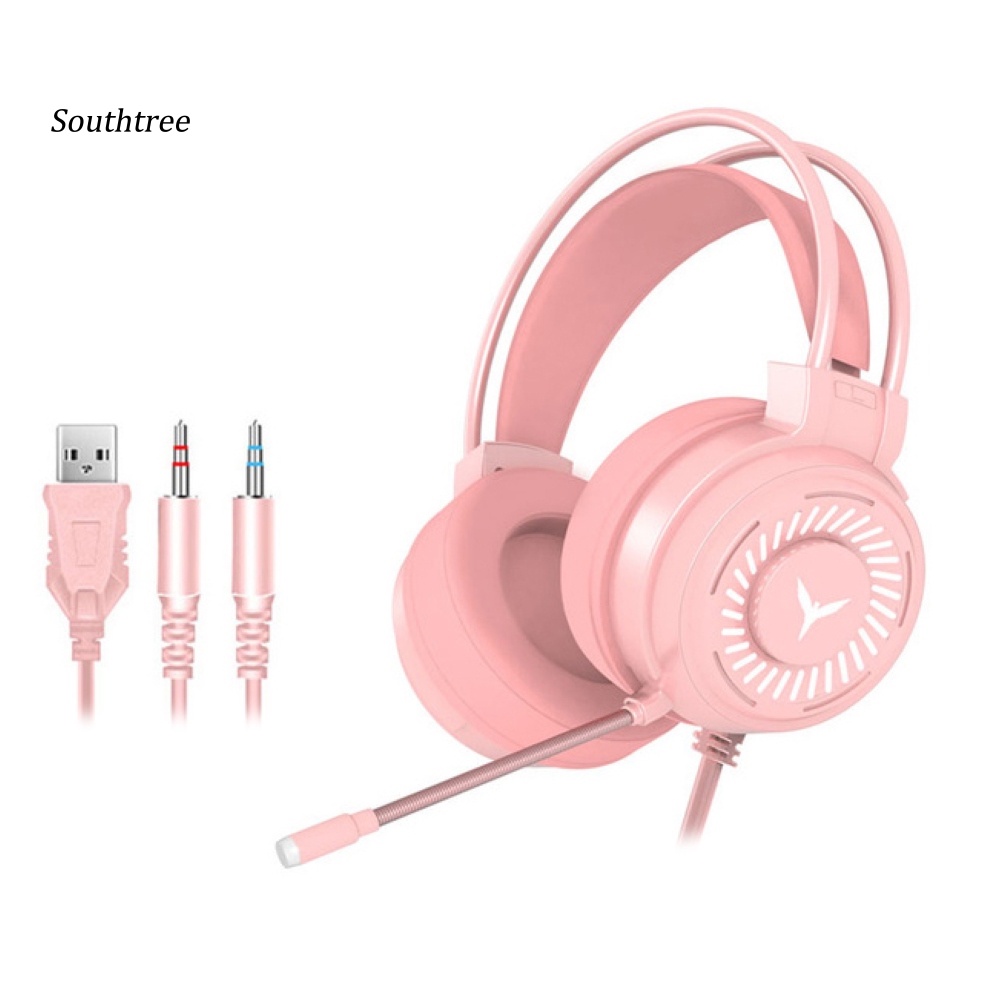Tai Nghe Chụp Tai Chơi Game G58 Có Đèn LED Và Mic Dành Cho PC / Laptop