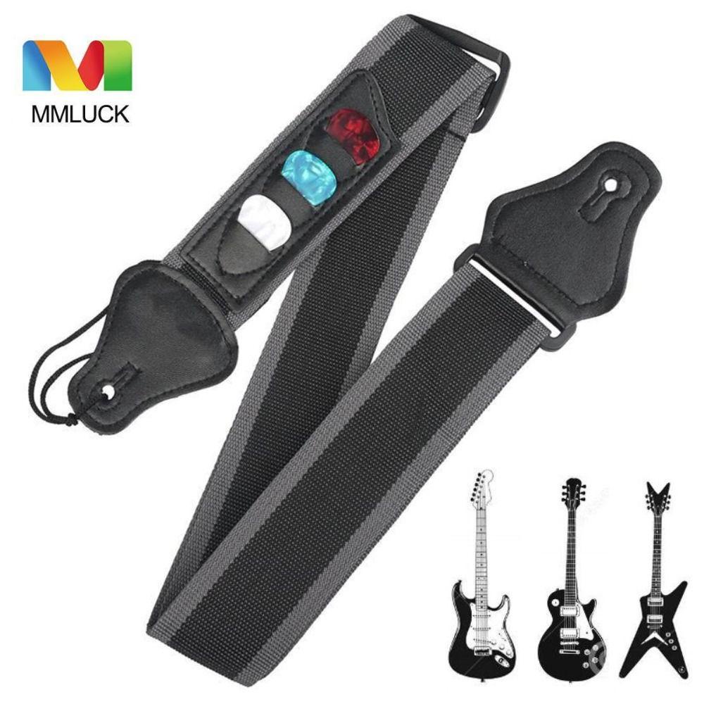 Dây Đeo Bằng Da PU Có Thể Điều Chỉnh Dành Cho Đàn Guitar Điện
