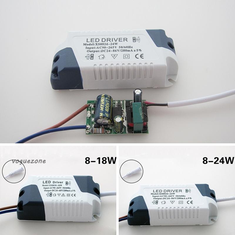 #Đồng Hồ Cơ VOGUEZ#Trình Điều Khiển Đèn LED 8-18 / 24W Mới