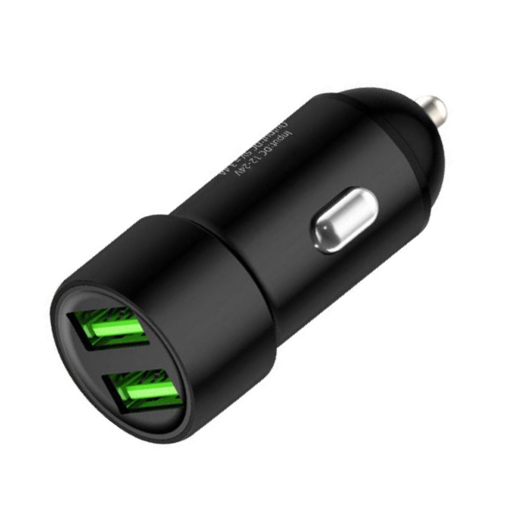 Sạc Nhanh S3E0 LED USB Hai CổNg Cho Xe Hơi