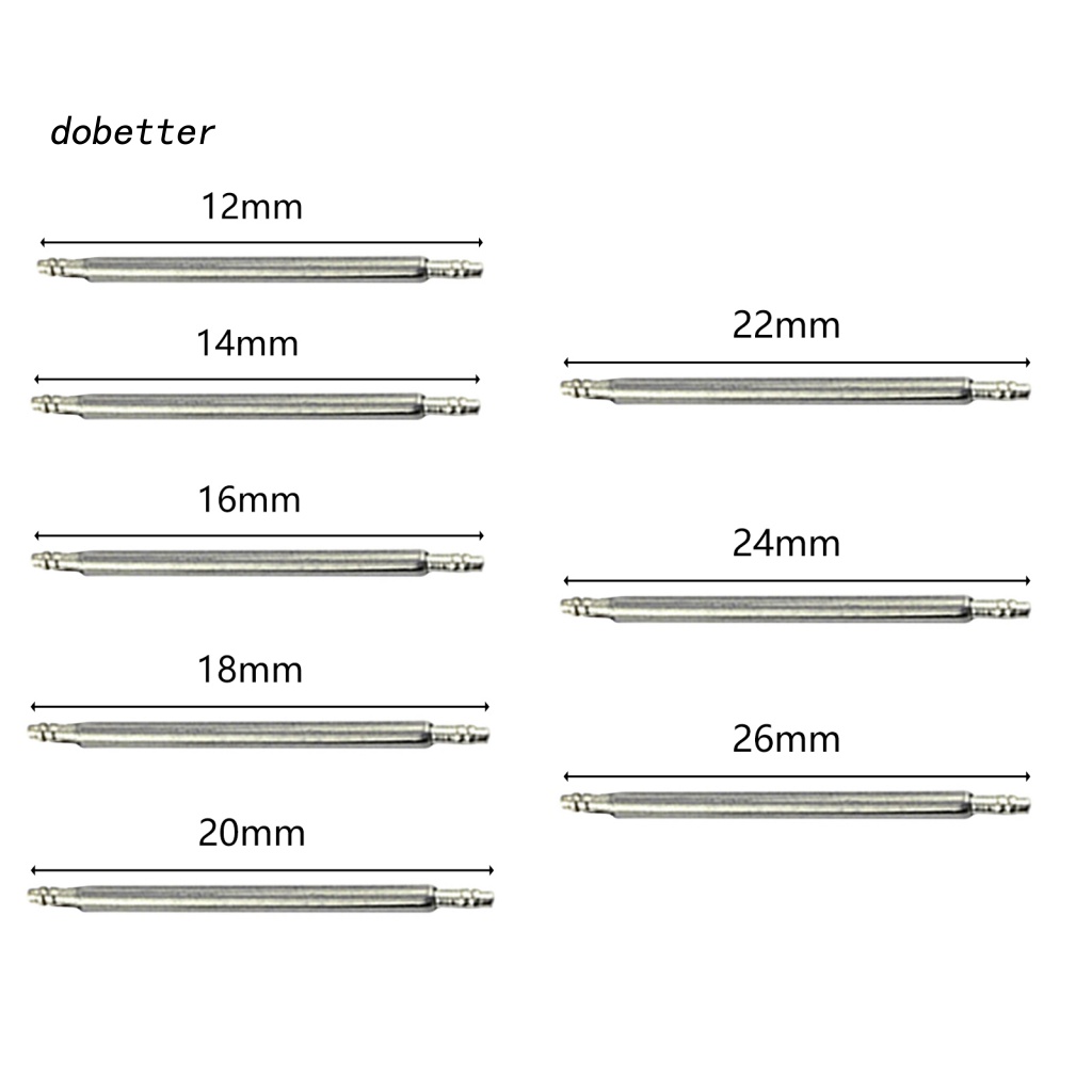 Bộ 1000 Ghim Lò Xo Bằng Thép Không Gỉ Đường Kính 1.5mm Tháo Dây Đồng Hồ
