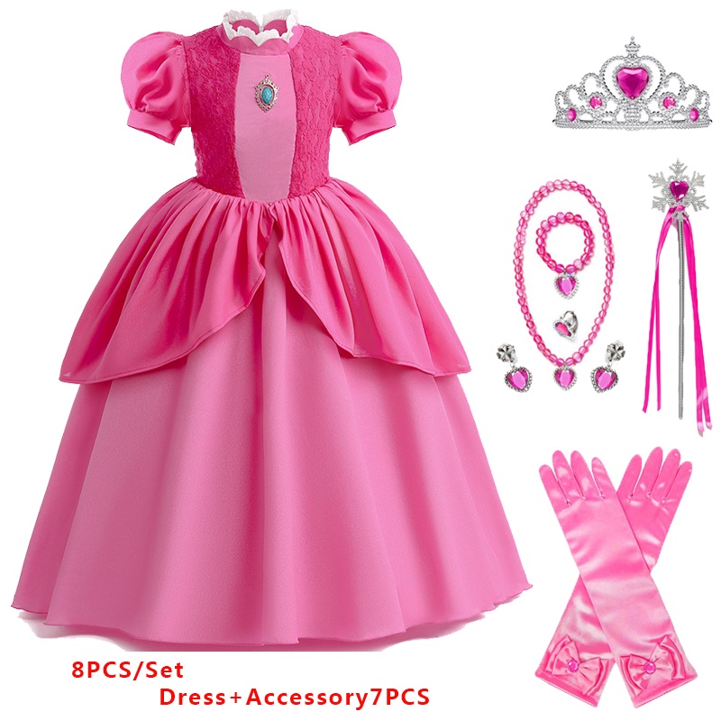 Đầm Hóa Trang Halloween Kiểu Công Chúa Xinh Xắn Cho Bé Gái