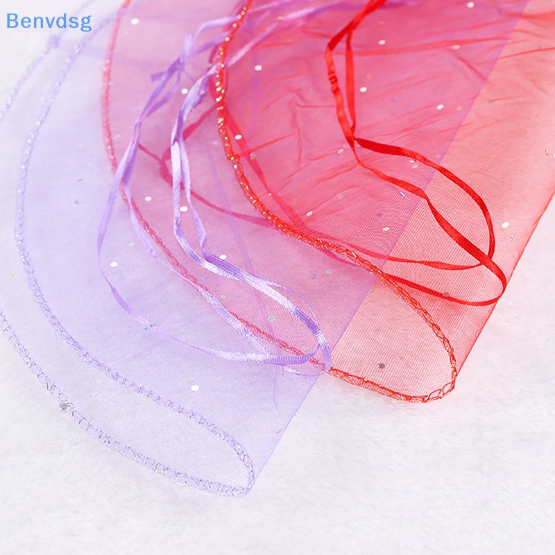 Set 10 Túi Dây Rút Hình Tròn 25cm Đựng Trang Sức / Kẹo / Quà Giáng Sinh / Tiệc Cưới