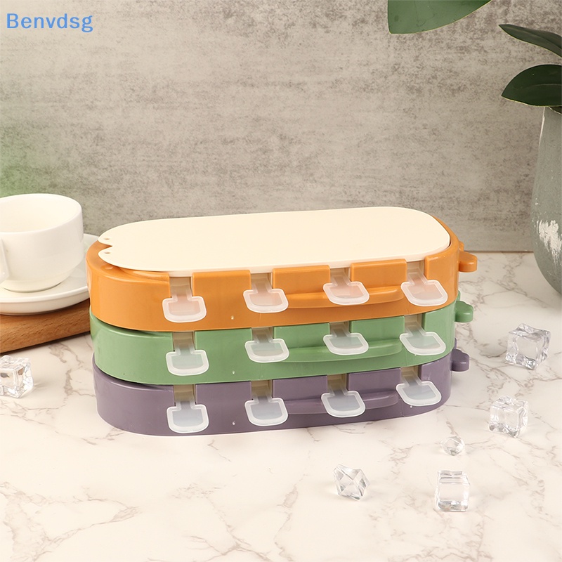 1 Khuôn Silicone Làm Kem Que Có Nắp Đậy DIY