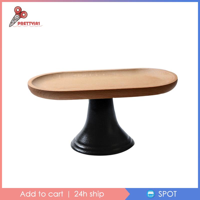 Giá Đỡ Bánh Kem Bằng Gỗ Prettyia1 Tiện Dụng Cho Tiệc Trà / Phô Mai