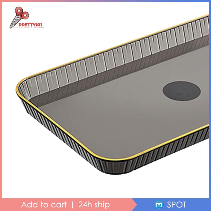 [Prettyia1] Khay Phục Vụ Tráng Miệng Hình Chữ Nhật