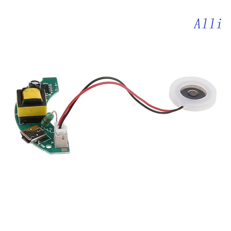 Máy Phun Sương Tạo Ẩm Siêu Âm DIY USB Kèm Bảng Mạch PCB DC5V