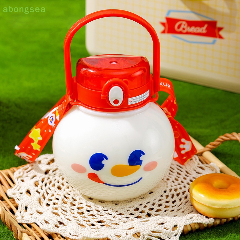 Bình Nước Hình Người Tuyết Dễ Thương Dung Tích 1400ml