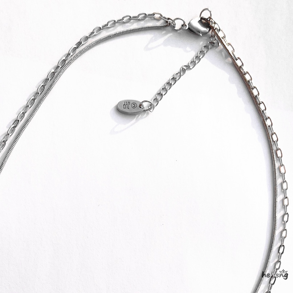 Vòng cổ Thép Titan Không Gây Dị Ứng Thời Trang Cá Tính Cho Nam