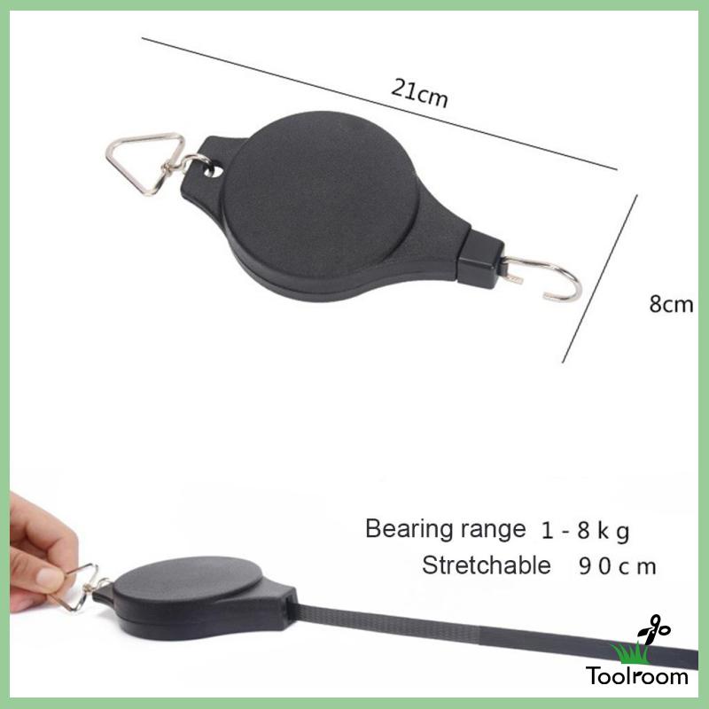 Ròng Rọc Treo Chậu Cây Có Thể Thu Gọn Tiện Dụng