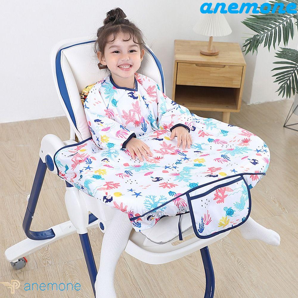 Yếm Ăn Chống Bẩn Chống Thấm Nước Họa Tiết Hoạt Hình Dễ Thương Thoải Mái Cho Bé