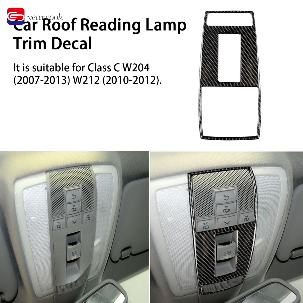 Vỏ Bọc Đèn Gắn Nóc Xe Hơi Không Phai Màu Chống Thấm Nước Cho Class C W204 (2007-2013) W212 (2010-2012)