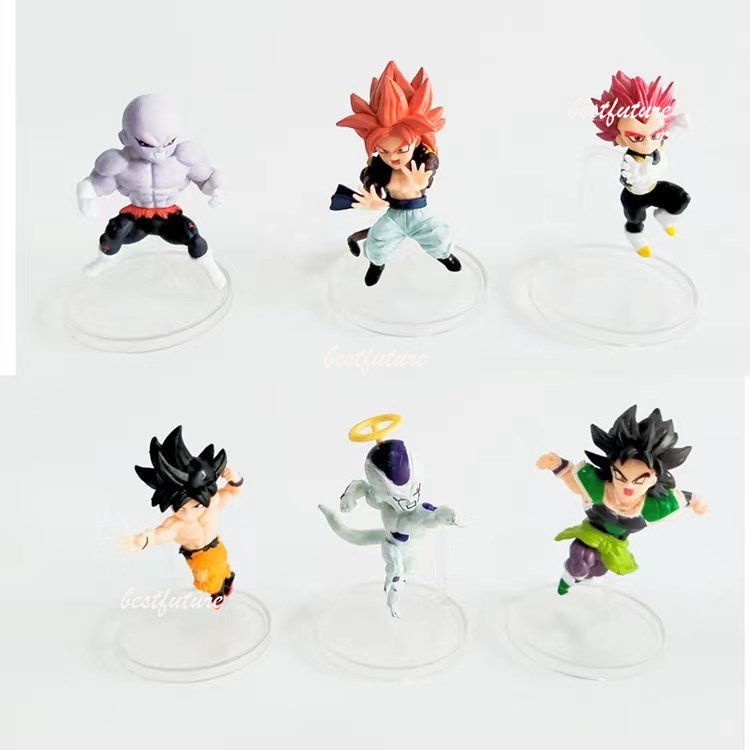 Mô Hình Nhân Vật Broli goku Vegeta Friza Jiren Gohan Trong Phim Bảy Viên Ngọc Rồng