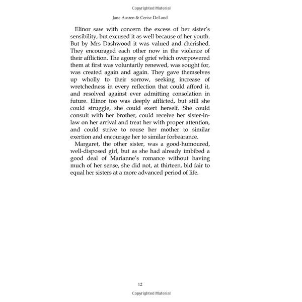 Sense and Sensibility