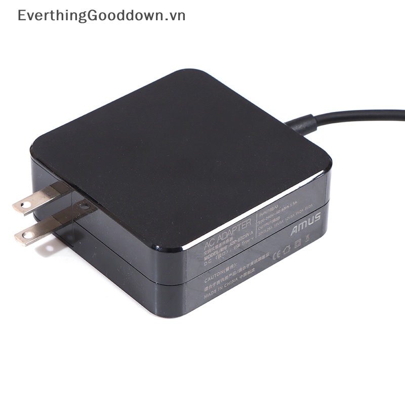 Bộ Sạc Nguồn OEM Cho Laptop Lenovo USB C 65W 20V ADLX65CLGC2A vn