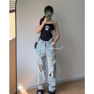 Bodysuits ĐEN viền trắng 2 dây hở lưng IAM