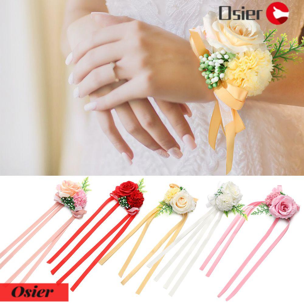 1 Vòng Đeo Tay Phối Hoa Thời Trang Cho Cô Dâu