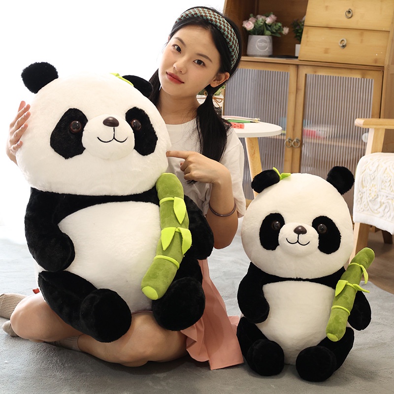 25 / 45CM Thú Nhồi Bông Hình Gấu Trúc Dễ Thương