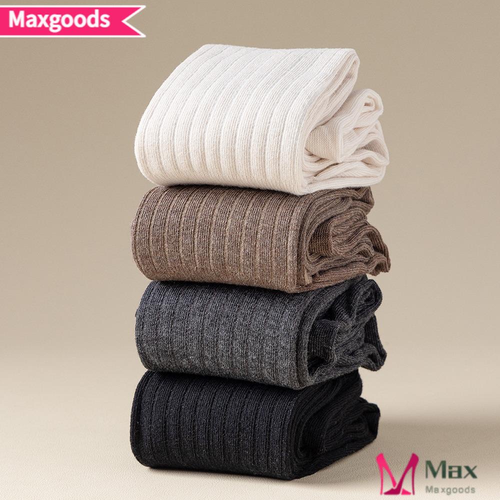 1 Đôi Tất Cotton Dài Qua Gối Thời Trang Cho Nữ