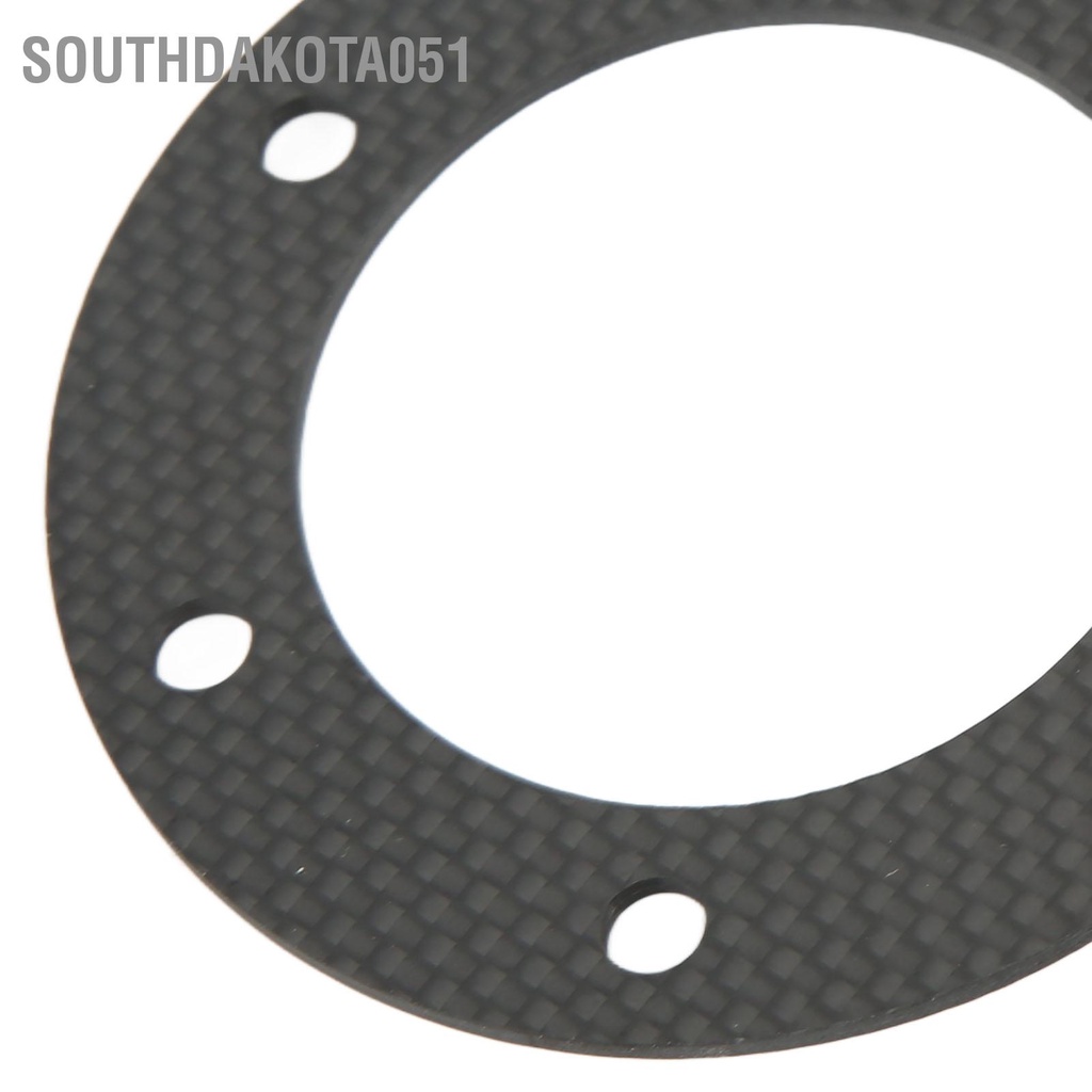 Southdakota051 Bọc Vô Lăng Nút Sừng 6 Lỗ Sợi Carbon Cảm Ứng Thoải Mái Nhạy Thay Thế Cho MOMO
