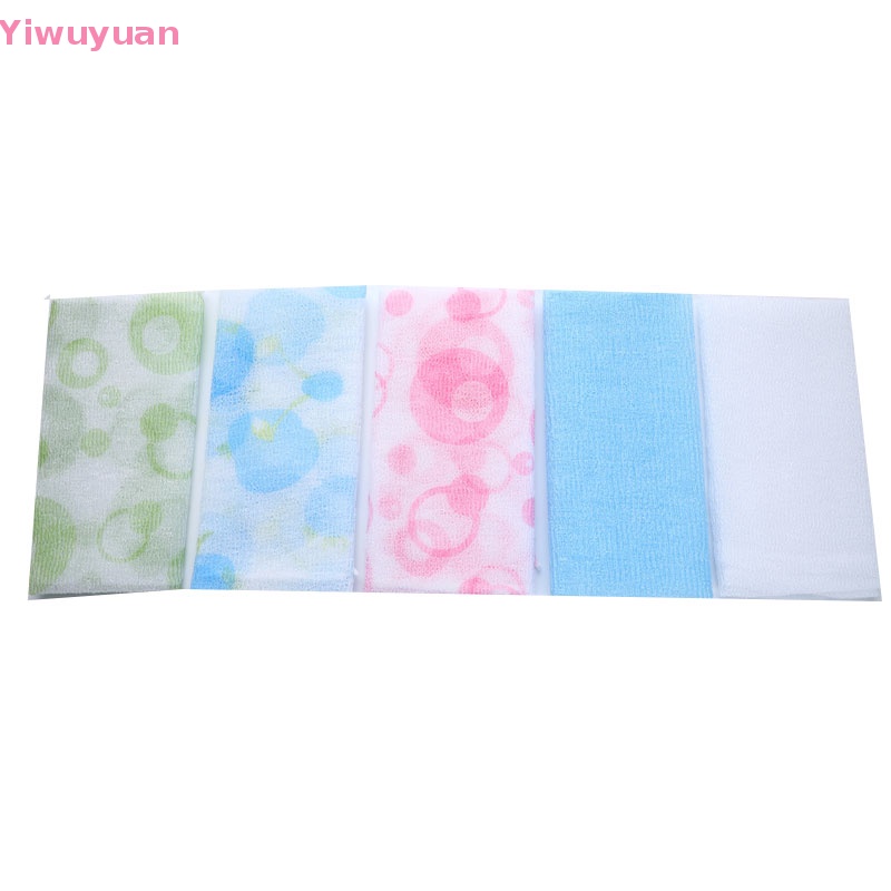 < Yiwuyuan > Khăn Tắm Tẩy Tế Bào Chết Làm Đẹp Cơ Thể Bằng Vải Nylon Mới