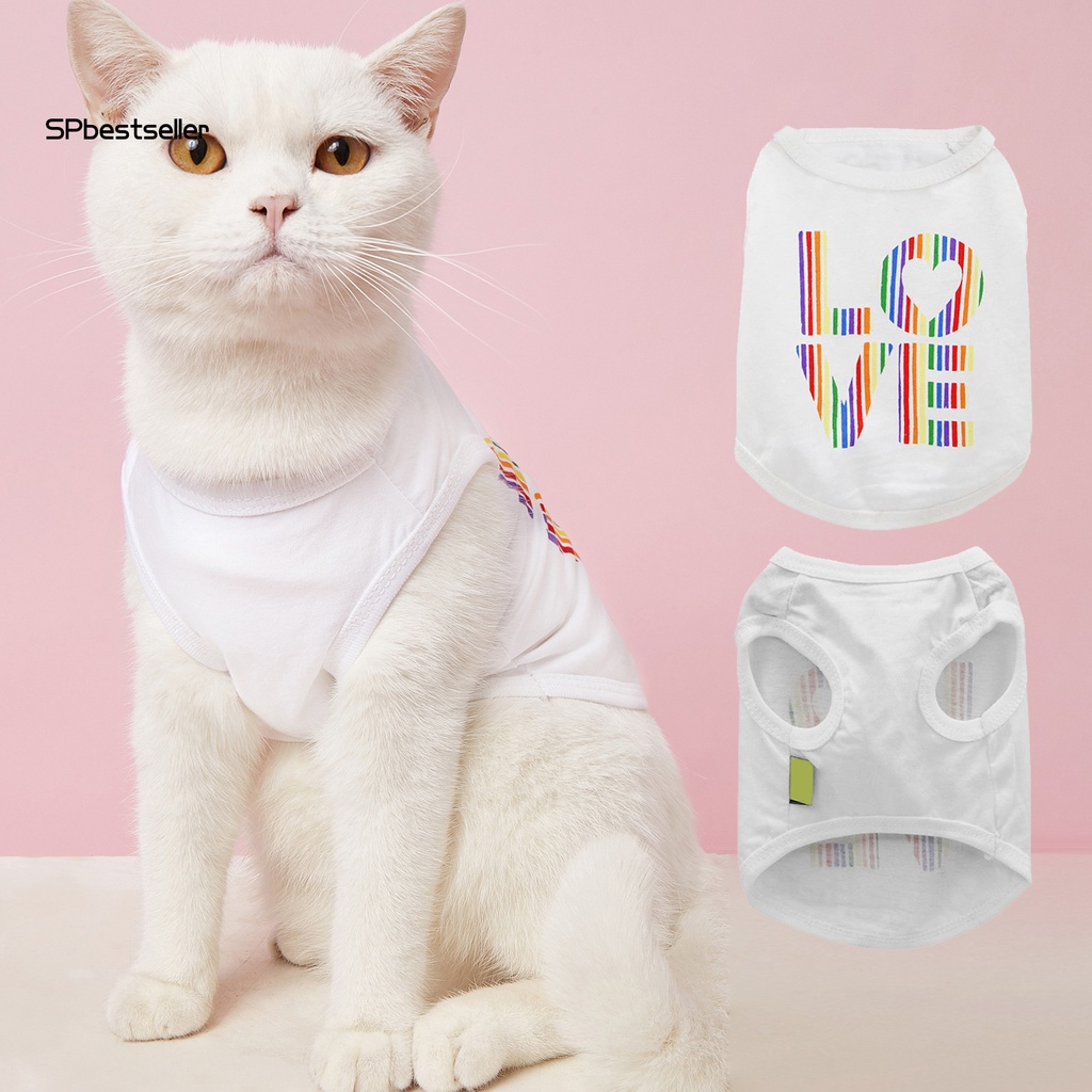 Spbestsellwr Áo Thun In Chữ Not Easily Deformed Thời Trang Mùa Hè Quyến Rũ Dành Cho Thú Cưng