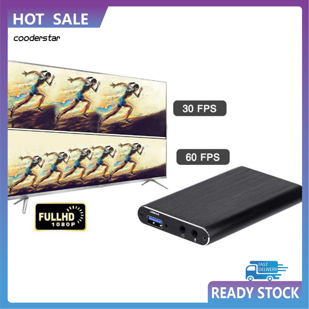 Thẻ Thu Tín Hiệu Video Âm Thanh / Video 4K Usb 3.0 Di Động Tiện Lợi