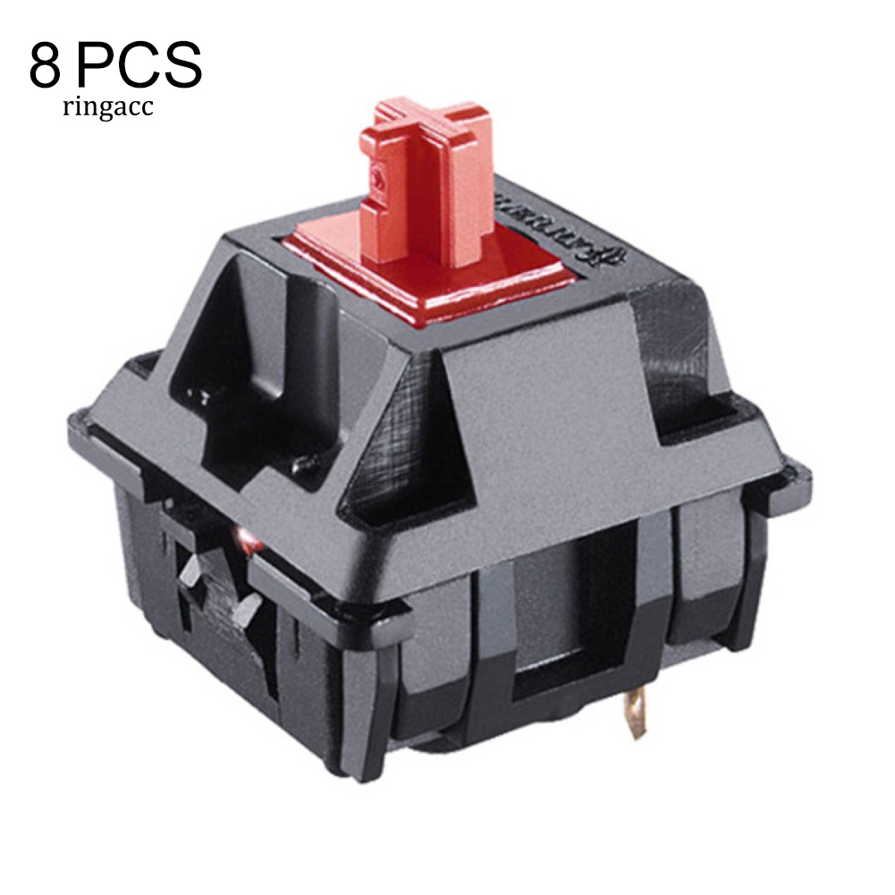 Set 8 Bàn Phím Cơ 3 Chấu Màu Đen / Đỏ / Nâu / Xanh Lá Dành Cho Cherry